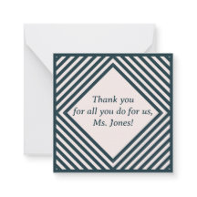Cartões de agradecimentos para professor