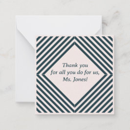 Cartões de agradecimentos para professor