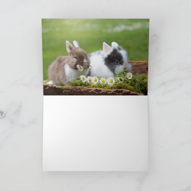 Cartões de agradecimentos páscoa (Interior)