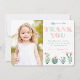 Cartões de agradecimentos Pastel Cactus da Raparig