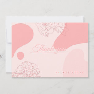 Cartões de agradecimentos Personalizado da Porta 