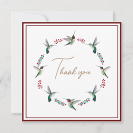 Cartões de agradecimentos Personalizado de Aves de