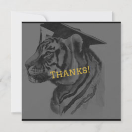 Cartões de agradecimentos Personalizado de Graduaç
