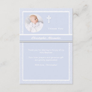 Cartões de agradecimentos personalizados amados d