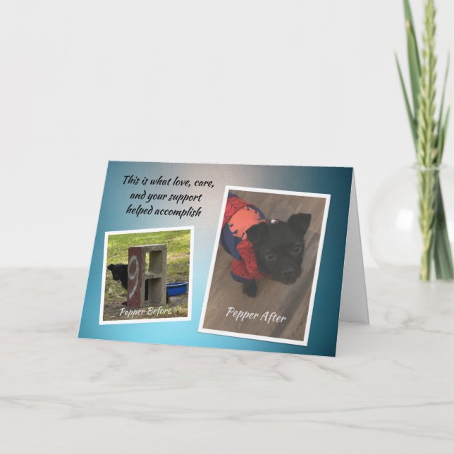 Cartões de agradecimentos Pimenta JCAPL (Frente)