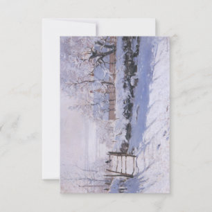Cartões de agradecimentos Plana Claude Monet, O I