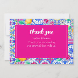 Cartões de agradecimentos Plana De Lima Aquosa Ita