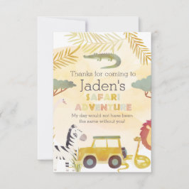 Cartões de agradecimentos plano