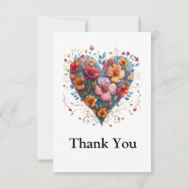 Cartões de agradecimentos plano