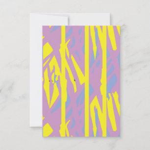 Cartões de agradecimentos plano