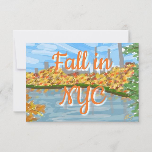 Cartões de agradecimentos plano (Frente)