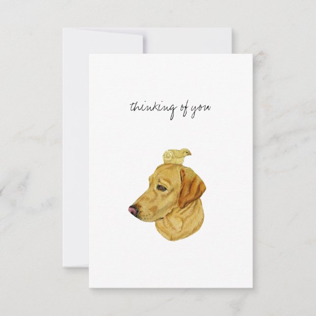 Cartões de agradecimentos plano (Frente)