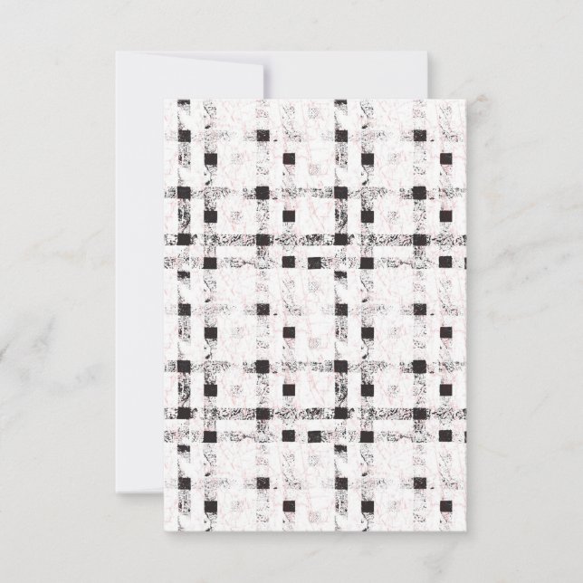 Cartões de agradecimentos plano (Frente)