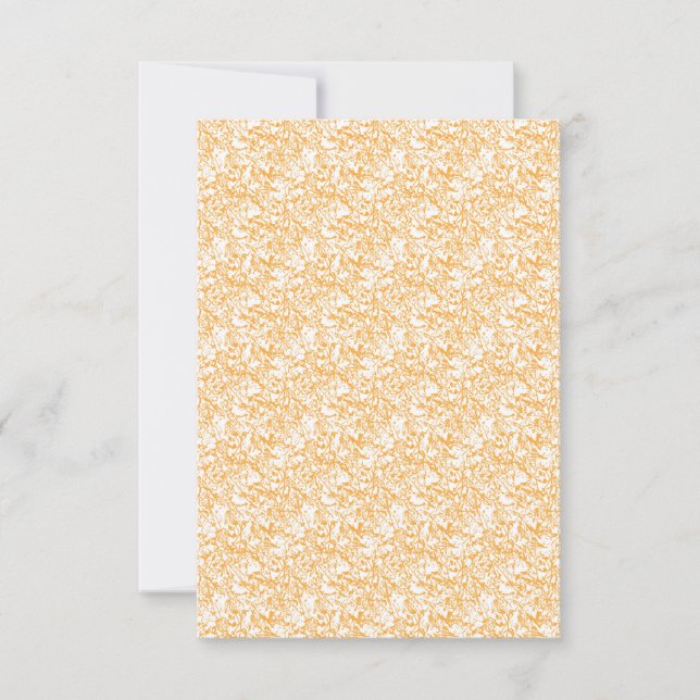 Cartões de agradecimentos plano (Frente)