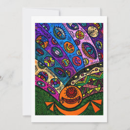 Cartões de agradecimentos plano