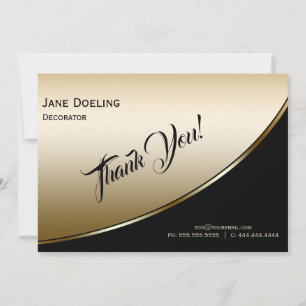 Cartões de agradecimentos plano