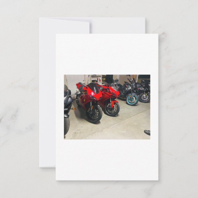 cartões de agradecimentos plano de 3,5" x 5" (Frente)