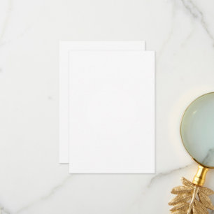 cartões de agradecimentos plano de 3,5" x 5"