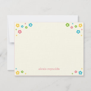 Cartões de agradecimentos plano de alimentação da 