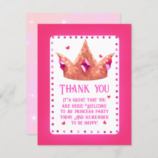 Cartões de agradecimentos plano de aniversário da