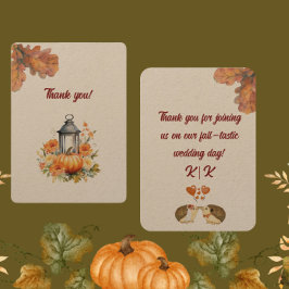 Cartões de agradecimentos plano de casamentos de o