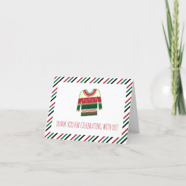 Cartões de agradecimentos plano de Chá de fraldas 