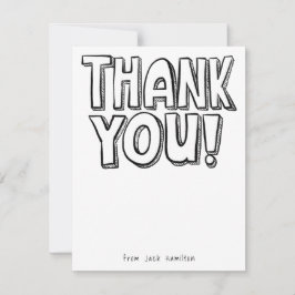 Cartões de agradecimentos plano de cores para dive