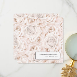 Cartões de agradecimentos plano Flickermuse