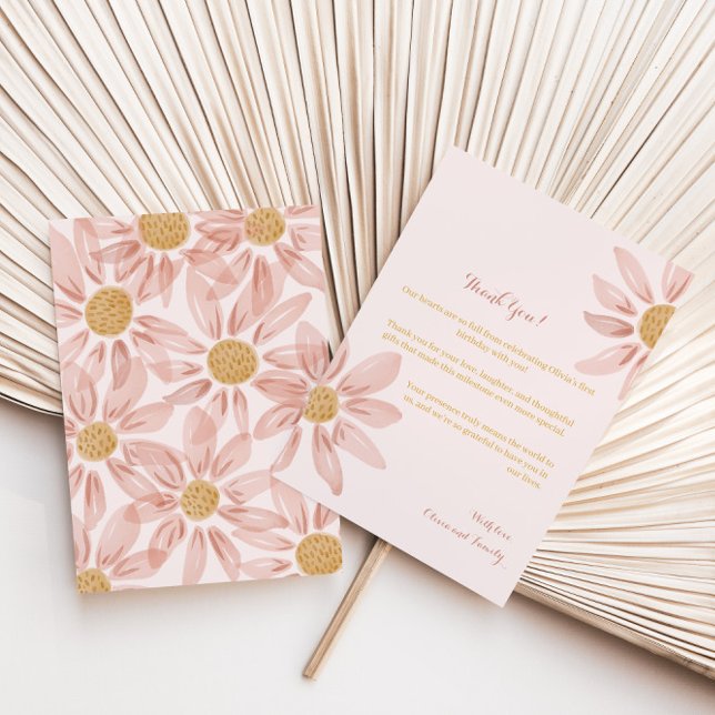 Cartões de agradecimentos primeiro aniversario de  (Criador carregado)