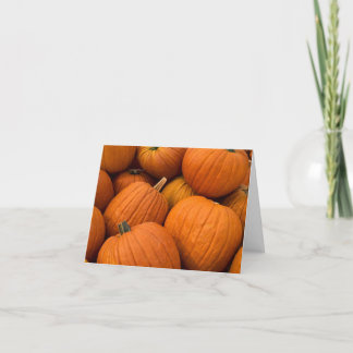 Cartões de agradecimentos Pumpkin Patch