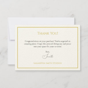 Cartões de agradecimentos Quando Alguém Compre Seu