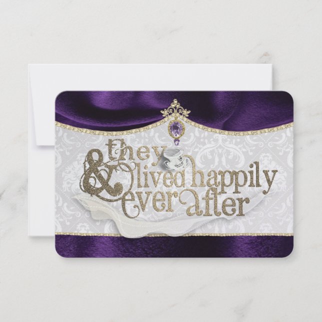 Cartões de agradecimentos Real Fairytale (Frente)