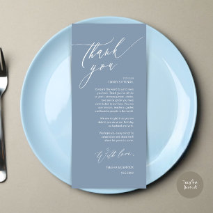 Cartões de agradecimentos Romântico de Definição d