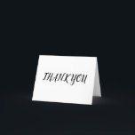 CARTÕES DE AGRADECIMENTOS SIMPLES DE ESTILO DE TEX<br><div class="desc">DESIGN</div>