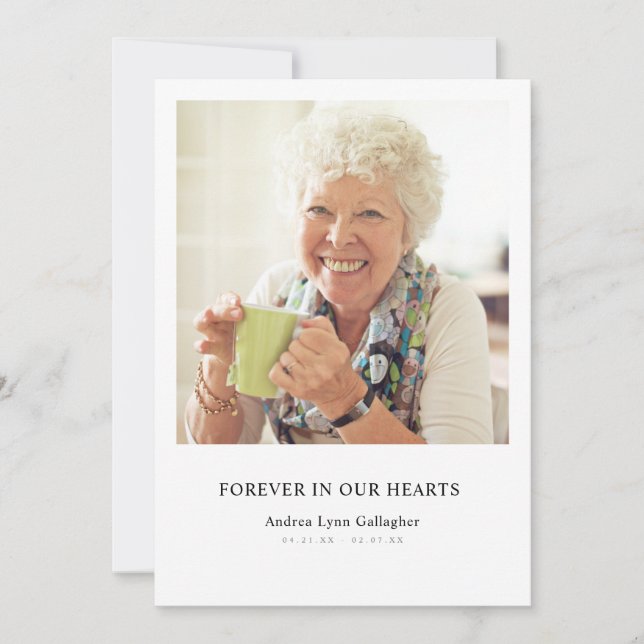 Cartões de agradecimentos simples modernos do (Frente)