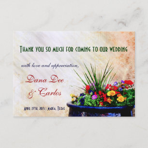 cartões de agradecimentos Sudoeste-inspirados do