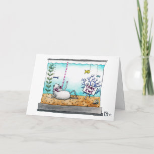 cartões de agradecimentos "Tank Ewe"