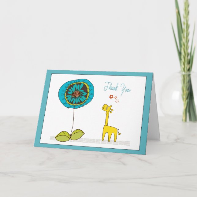 cartões de agradecimentos vazios (Frente)