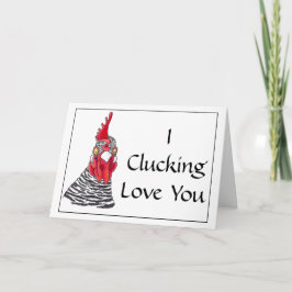 cartões de amizade galinha saudação