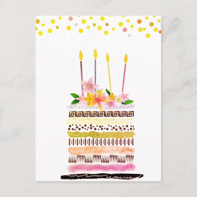 Cartões de aniversário (Frente)