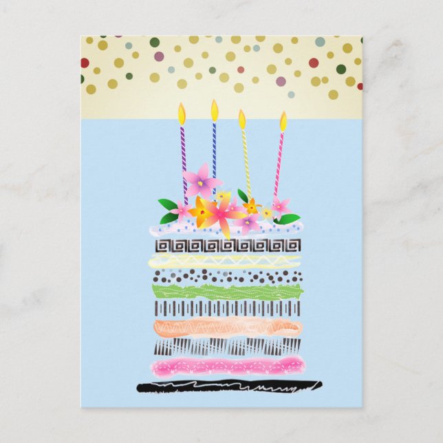 Cartões de aniversário (Frente)