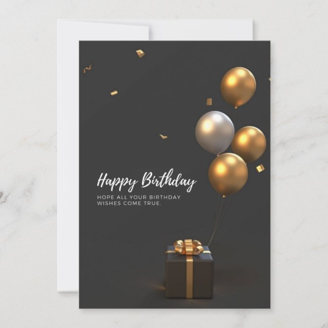 Cartões de aniversário (Frente)