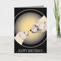 Cartões de aniversário Cartão de saudação personal