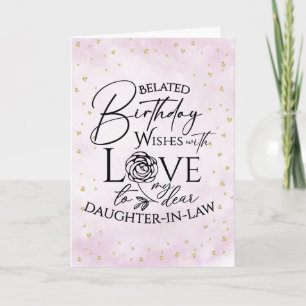 Cartões de Aniversário com Atraso Minimalistas par
