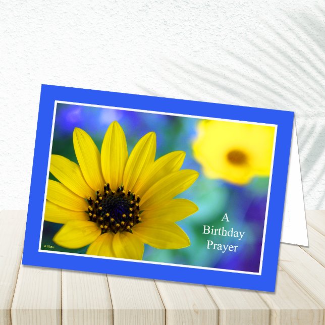 Cartões de Aniversário Cristãos — Uma Oração de An (Criador carregado)