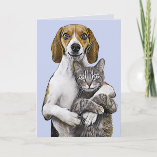 CARTÕES DE ANIVERSÁRIO DE AMOR ROMÂNTICO DE ART