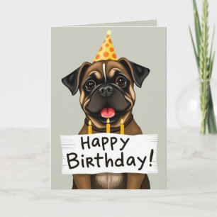 cartões de aniversário de cães engraçados