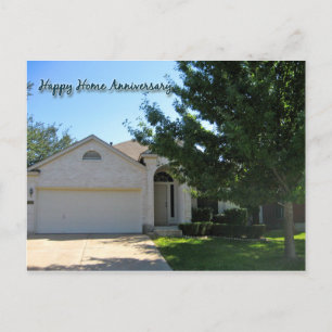 Cartões de aniversário de casa felizes