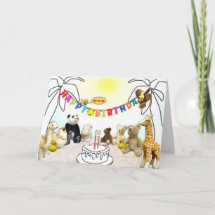 Cartões de Aniversário de Duas Velas