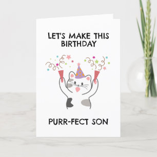 cartões de aniversário de gatinhos engraçados